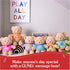 GUND 12” “I'm The Big Sister” Sustainable Message Bear, Tan Teddy Bear Made from 100% Recycled Materials
