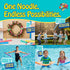 2 Pack, Swimming Oodles of Noodles Foam Pool Swim Noodles Hollow Core Foam Tube for Pool Floats, Buoyant for Beach