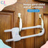 Closet (Pack 4, QT BABY Baby Proofing Cabinet Locks | Adjustable U Shaped Baby Safety Latches for Drawers, Fridge