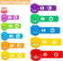 6 10 12 18 1 6-12 1 2 3 MOONTOY Stacking Cups Baby Toys Months, Montessori Toys for Year Old Toddler Learning Toy