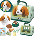 TEUVO Pet Care Play Set Robot Dog Toys for Kids, 12Pcs Kids