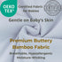 Ultra-Soft Organic Bamboo Baby Sleep Sack - Safe and Breathable Wearable Blanket
