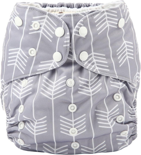 Junior Big Cloth Diaper - 2 to 7 Years Old, Nappy, Pocket Reusable Washable (Arrow)