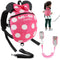 4 in 1 Toddler Harness Leash, Cute Child Safety Tether, Walking Harness Wristband for Baby Girls