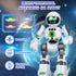 Programmable Robot Toys Gift for Kids: Remote Control Robot with Record Voice Music Dancing Gesture Control