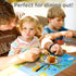 Neat Solutions Table Topper Disposable Stick-on Placemats, 12" x 18", 60 Count, Gender Neutral, Reusable Package