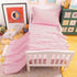 Set 4 Set NTBAY Toddler Bedding - Piece Soft and Breathable Crib Bedding for Boys and Girls, Includes Quilted
