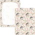 miaozhen 1 Pack 52x28 Cotton Baby Crib Sheets Ultra Soft Cute Cartoon Garden Possum Spring Crib Mattress Sheet