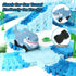 264 Set, 2 Set, 3-9 Coroiesty PCS Shark Race Tracks for Kids Toys, Glow in The Dark Magic Toy Shark Cars Track