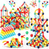 STEMTiles 64PCS Magnetic Building Blocks, Montessori Magnet Toys for Kids Toddlers, STEM Learning