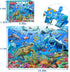 GWXWU 6-8 8-10 200 Puzzles for Kids Ages Year Old - Ocean Adventure Puzzle, Pieces Jigsaw Puzzles for Kids, Learning