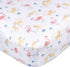 2-Pack Gerber Baby Unisex Knit Crib Sheet, Animal Geo Girl, One Size