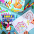 12 12 BenLouis Christian Mini Coloring Books Kids with Stacking Crayons Bible Verse Religious Party Favors Small