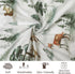 3 Pack Pack Pack PHF Soft Mini Crib Sheets, Woodland Silky N Play Sheets for Baby Boys Girls Neutral, Universal Fit