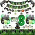 Video Game Party Decorations - 8th Birthday Supplies with HAPPY BIRTHDAY Banner, Tablecloth, Balloons