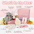 9 Set Newborn Baby Girl Gift, Pcs Baby Gifts for Girls Newborn Essentials, New Baby Girl Gift Basket Baby Shower Gender
