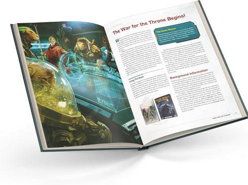 Genesys Roleplaying Game War for The Throne SOURCEBOOK - Epic Space Adventure for Kids & Adults