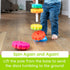 1+ Fat Brain Toys SpinAgain, Baby Stacking & Spinning Toys for Toddlers Ages