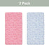 ZoUbqchY 28"x52" Summer 2 Pack Vintage Seashells Starfish Baby Crib Sheets for Boy Girl Boho Beach Conch Soft Snug