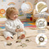 1-3: 6pcs Baby Musical Toys for Toddlers Montessori Kids Musical Instruments Infant Baby Teething Toy with Rattle