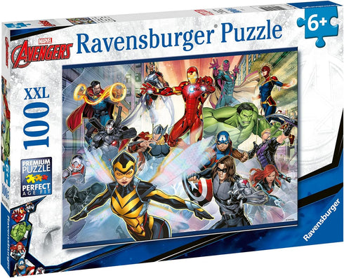 Ravensburger Marvel Avengers 100 Piece Jigsaw Puzzle for Kids Ages 6 Years and Up