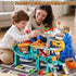 2-4 Set 7 3 4 5 6 7 8 MSKOLER Dinosaur Race Car Tracks for Toddlers Years, Dinosaur Climbing Hills Railcar, Toy Car