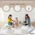 72 64 64 inch 28,4 Little fun times Play Mat for Baby Large Pieces, Assembled Total x SqFt, Interlocking Floor Puzzle