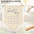 GEANHIL Sweet Boy-Baby Banner Pennant Gift Shower-Flag Decor Gift for Boys Newborn Kids-Banner Pennant Wall Sign