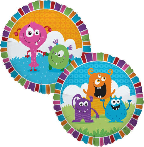 BirthdayExpress Monsters Theme Foil Balloon