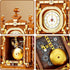 HJPLPXH Set,A Retro Pendulum Clock Building Block Toy with Real Clock Function and Linked Mechanical Pendulum,Better