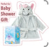 0-9 Mr. Pen Baby Animal Face Robe - Unisex, Month, Plush, Elephant, Hooded Towel