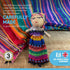 Thorness Set of 5 Guatemalan Handmade Worry Dolls with Colourful Storage Bag for Girls and Boys