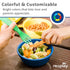Set 4x4 Set Set 8-5.8" 1.2" 0.2" Re-Play Toddler Forks and Spoons - Utensils for Kids - Dishwasher and Microwave Safe
