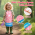 Set, Summer JOI MEW Kids Pink Gardening Tools Garden Toys w/Metal Rake, Shovel, Trowel, Watering Can, Gloves, Tote Bag