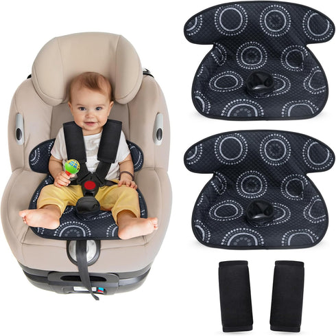 COOLBEBE Car Seat Protector for Potty Training, 2 Pack Dry Waterproof Car