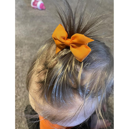 Baby Hair Clips 60PCS - 2" Fully Lined Tiny Hair Bows Alligator Clips for Infants and Toddlers