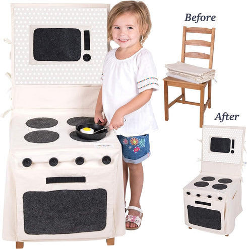 Set) PopOhVer Pretend Play (Stove