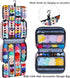 Hair Accessories Organizer for Girls, Hair Accessories Storage Bag, Hair Bow Storage Organaizer for Girls