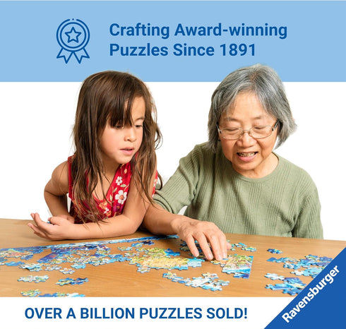 24 2 Pack 4+ Ravensburger - Farm and Construction Site - Piece Jigsaw Puzzle - Bold & Colorful Construction Site