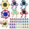 36PCS Transformable Fidget Spinners,Fidget Party Favors,Sensory Bulk Robot Fidget Stress Relief Toys