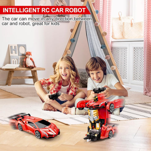 360Rotating 4 5 6 7 8 9 10 11 12 Blackma Remote Control Car - Transform, One-Button Deformation & Drifting, Transform