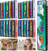 Bertork 24 Pack Kids Harmonicas Birthday Party Favors - Colorful Cartoon Music Toys