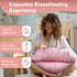 PILLANI Nursing Pillow, Breastfeeding Pillows for Enhanced Safety & Comfort for Mom & Baby, Removable Cotton Cover