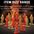 U.S. Toy Heroic Firefighter Figures, 12-Pack Fireman Figurines for Pretend Play and Birthday Gifts