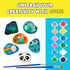 JOYEZA Rock Painting Kit Deluxe, Arts and Crafts for Girls Boys Age 6+, 12 Rocks Tween Gift Art Set, Kids Activities