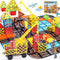 Windidi Magnetic Tiles Kids Construction Toys - Road Set with Magnet Crane for