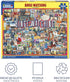 White Mountain Puzzles - Binge Watching 1000 Piece Jigsaw Puzzle for Adults, Fun Family Activity