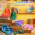12 Pack 3D Printed Dragon Toys, Flexible Articulated Fidget Dragons in Surprise Eggs, Collectible Desk Toys, Party