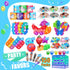 PHIMOTA 8-12 4-8, 150-Pack Party Favors for Kids Fidget Toys Bulk, Treasure Box Toys for Classroom, Stocking Stuffers