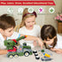 11inches 3-10 Large Take Apart Trucks Army Toys for Boys Girls Kids Year Old Missile Vehicles Anti Aircraft Trucks Toys